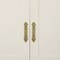 Designer Door Pull Handles Antique Gold Finish 11.7 Inches Pair of 2 Brass Door Knobs for Drawer, Shelf, Cabinet, Wardrobe, Almirah Housewarming Gift
